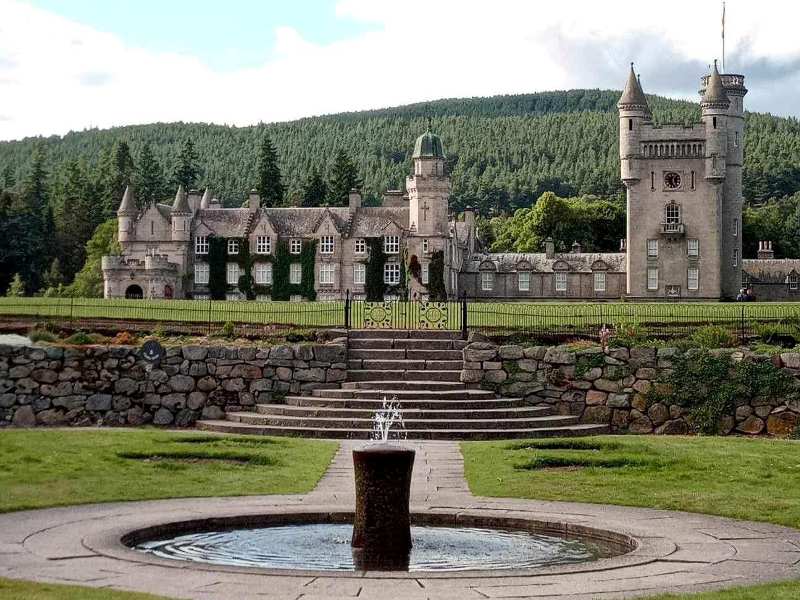 Fountain in Grounds of Balmoral Castle